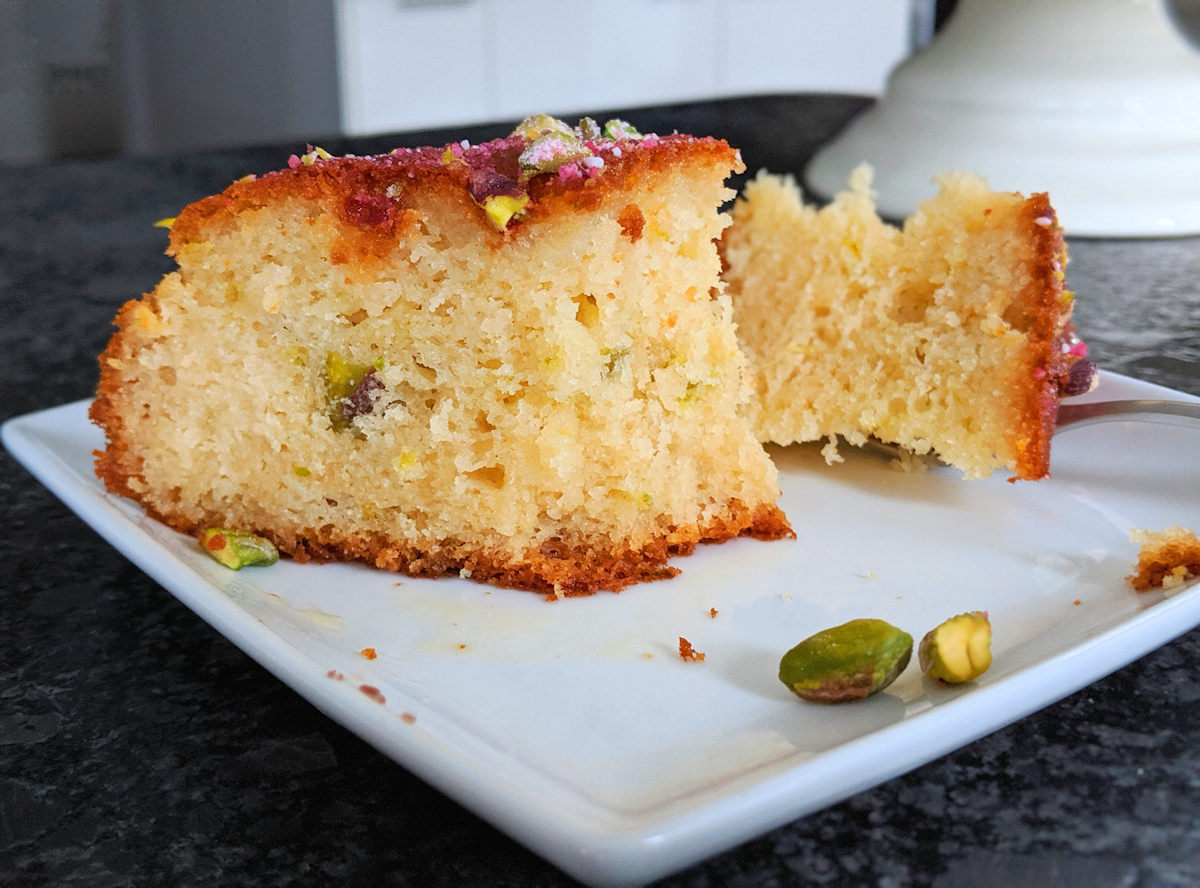 Lime Yoghurt And Pistachio Cake Recipe Cuisine Fiend
